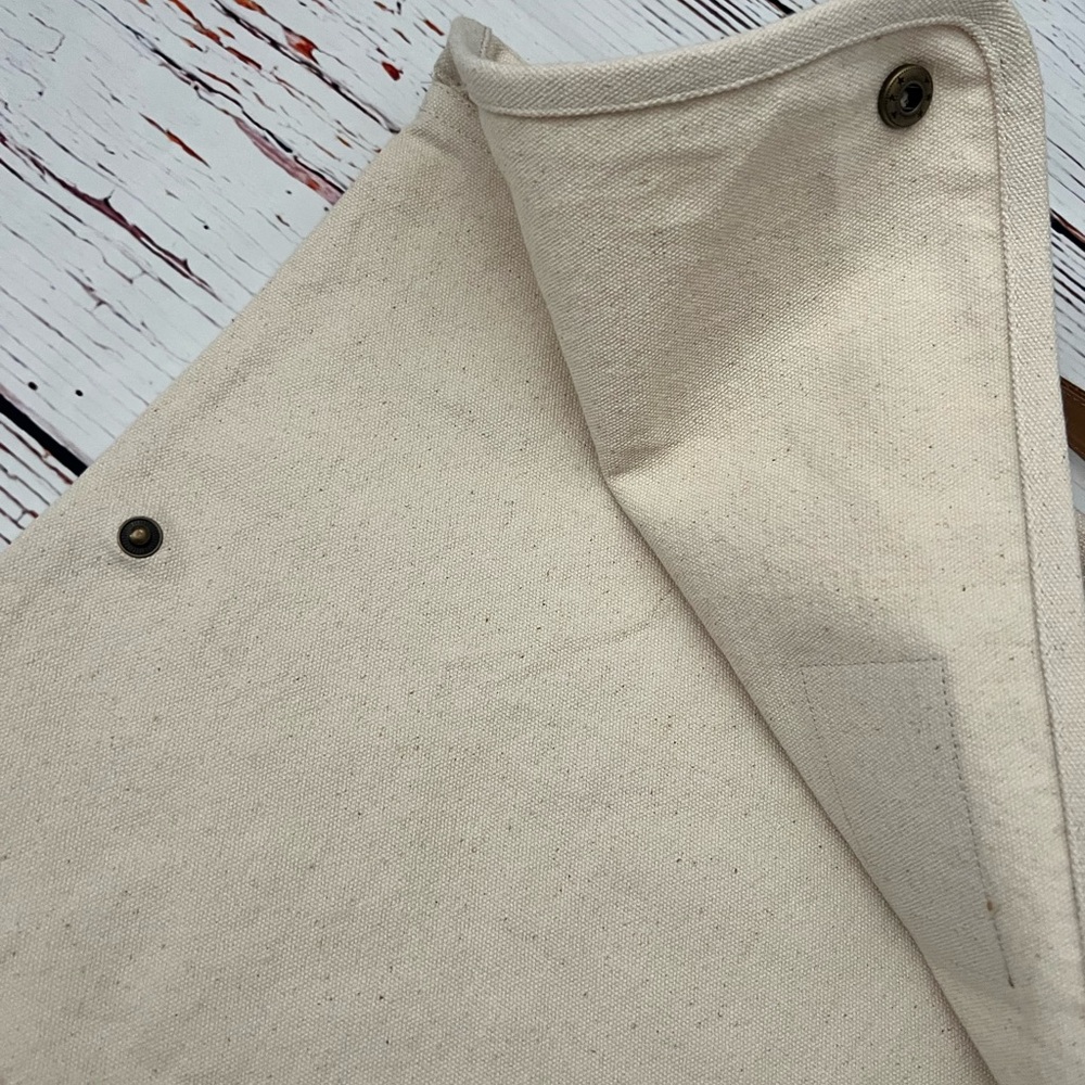 SALT canvas bag with leather handle - Picture 4 of 7